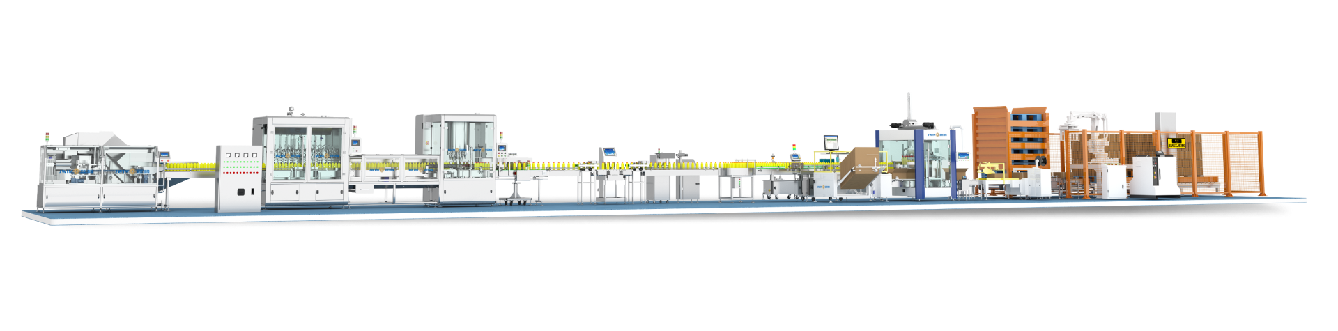 50-1000ml 瓶裝標(biāo)準(zhǔn)智能生產(chǎn)線